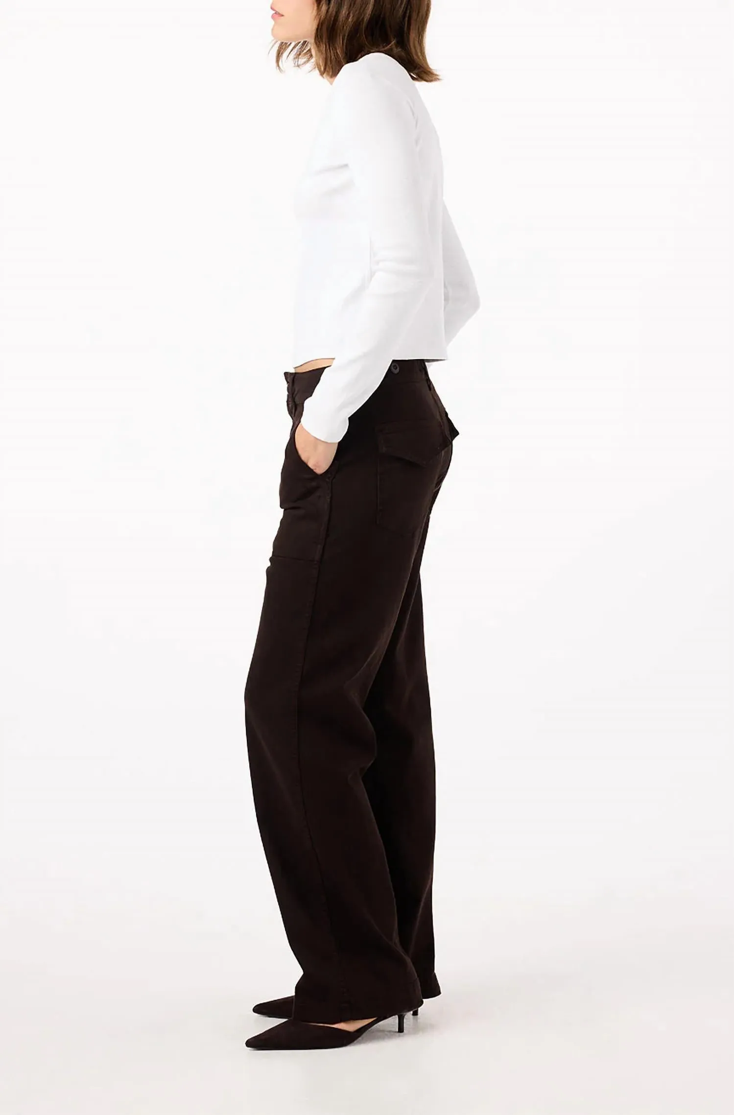 Amo - Easy Army Slouch Trousers