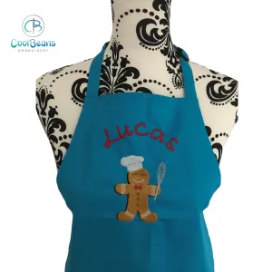 Apron - Gingerbread Man - Personalised