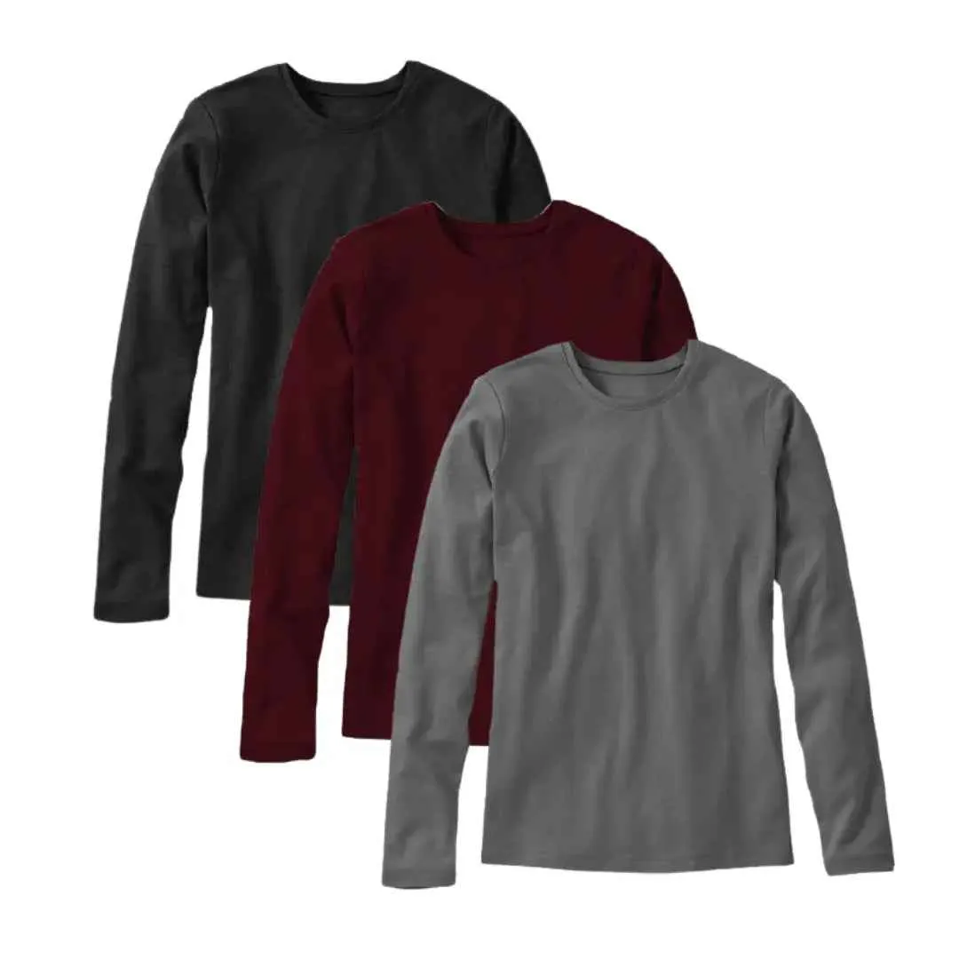 Bundle Of 3 Full Sleeves T-shirt
