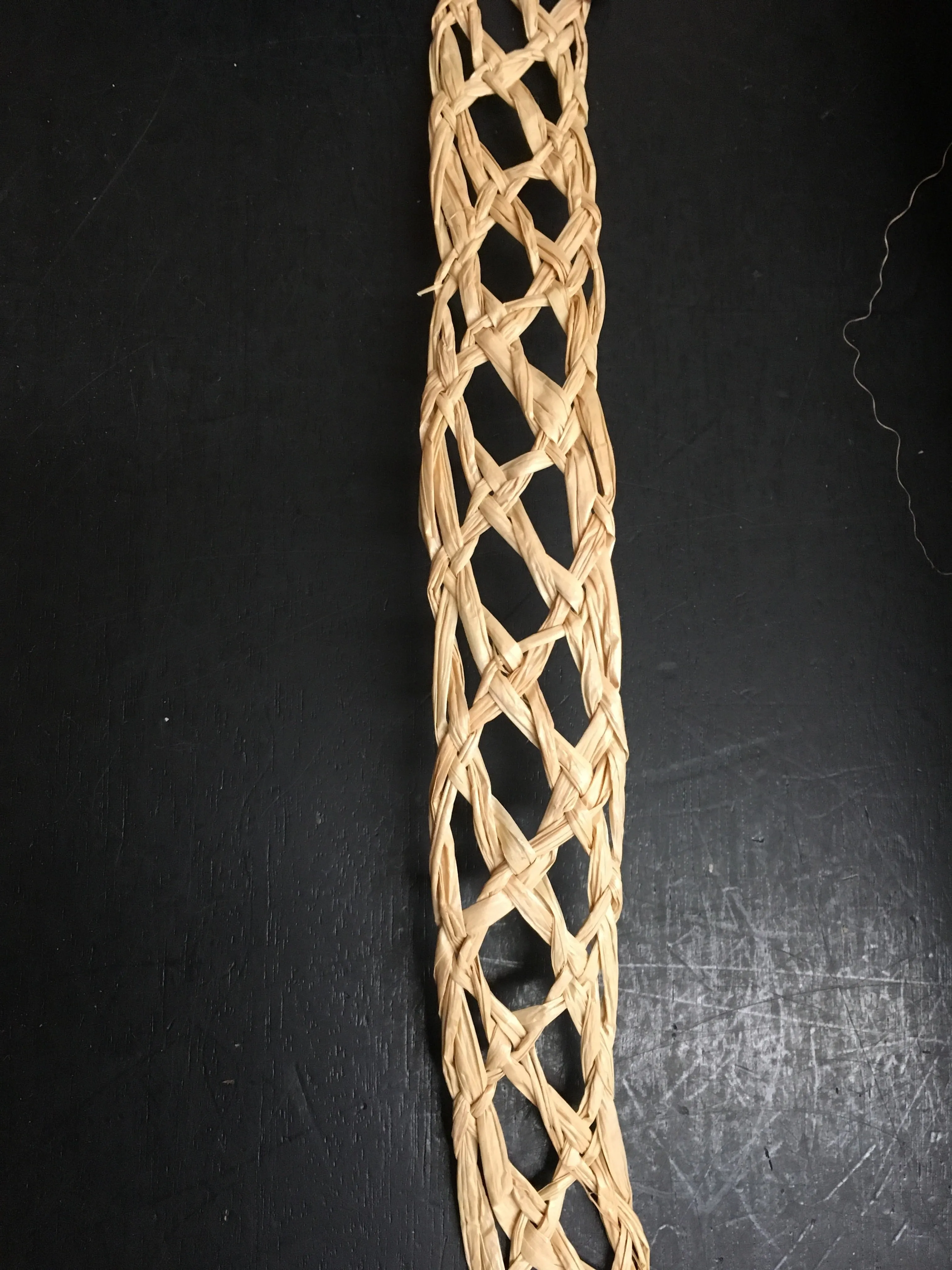 Open Woven Raffia Trim