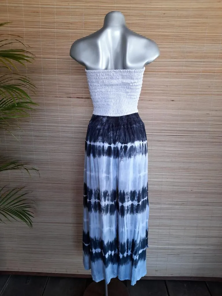 PANT KIPAS TIE DYE Denim/ Grey, New Grey/ White, New Black/White
