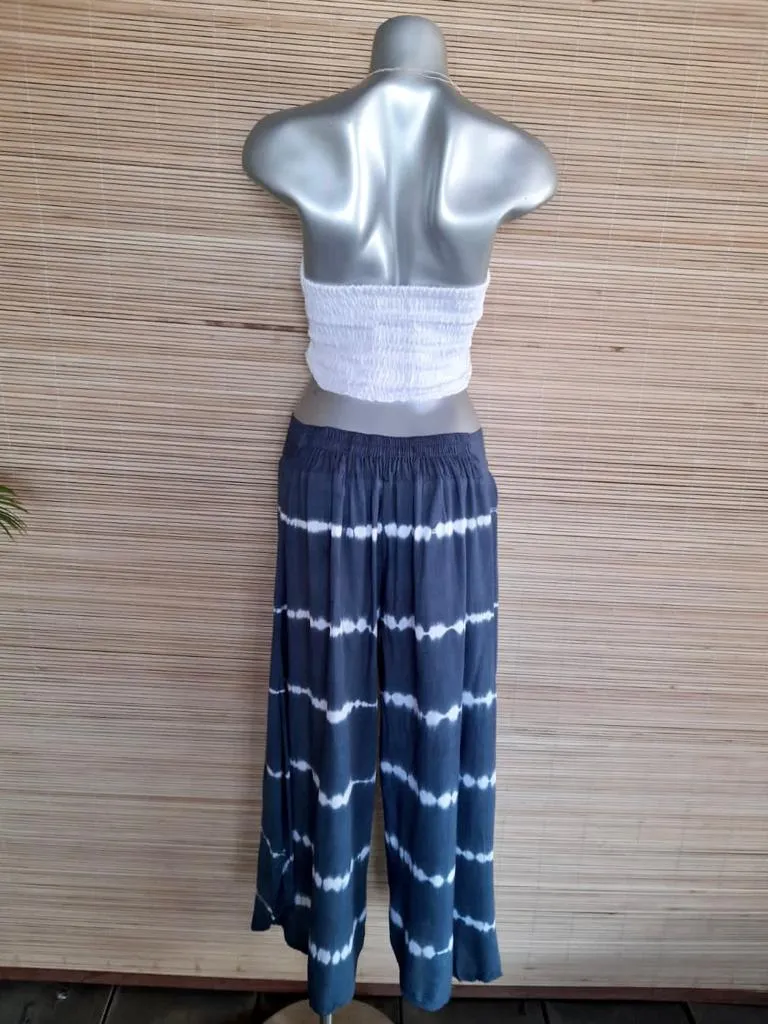 PANT KIPAS TIE DYE Denim/ Grey, New Grey/ White, New Black/White