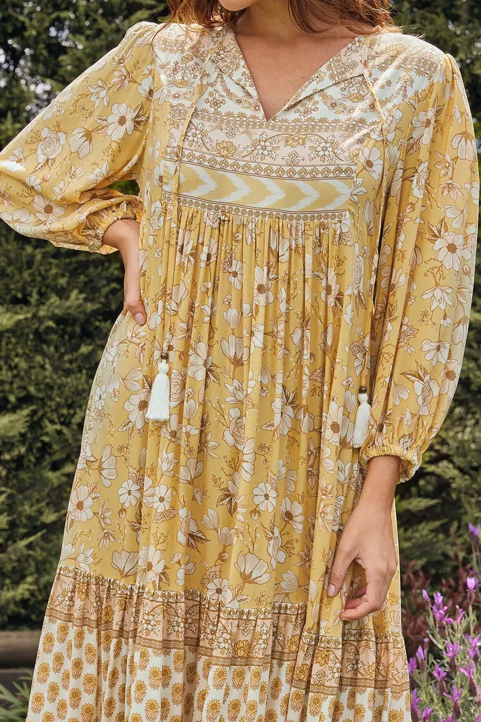 Saba Midi Dress with Pockets