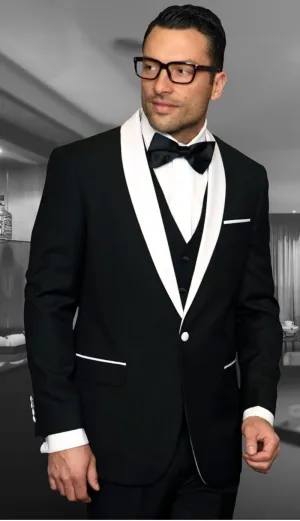 Statement  ENCORE-BK Mens Suit
