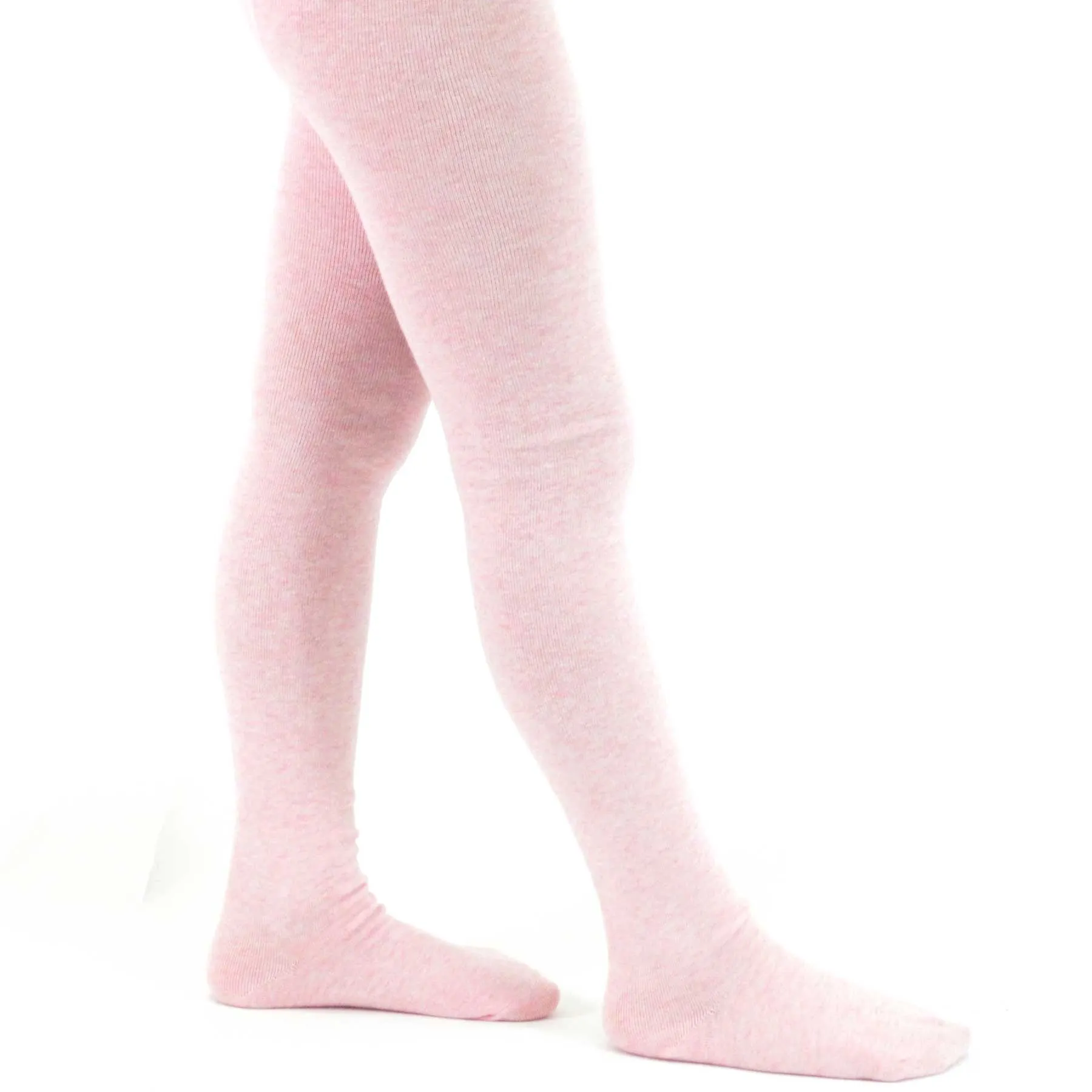TeeHee Socks Kid's Casual Cotton Tights Pink, Blue, Hot Pink 3-Pack (T1565)