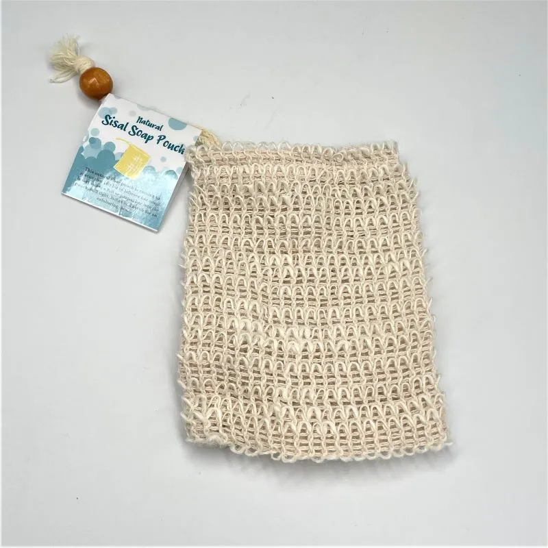 The Soap Opera Natural Sisal Soap Pouch