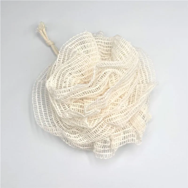 The Soap Opera Ramie Mesh Bath & Shower Pouf