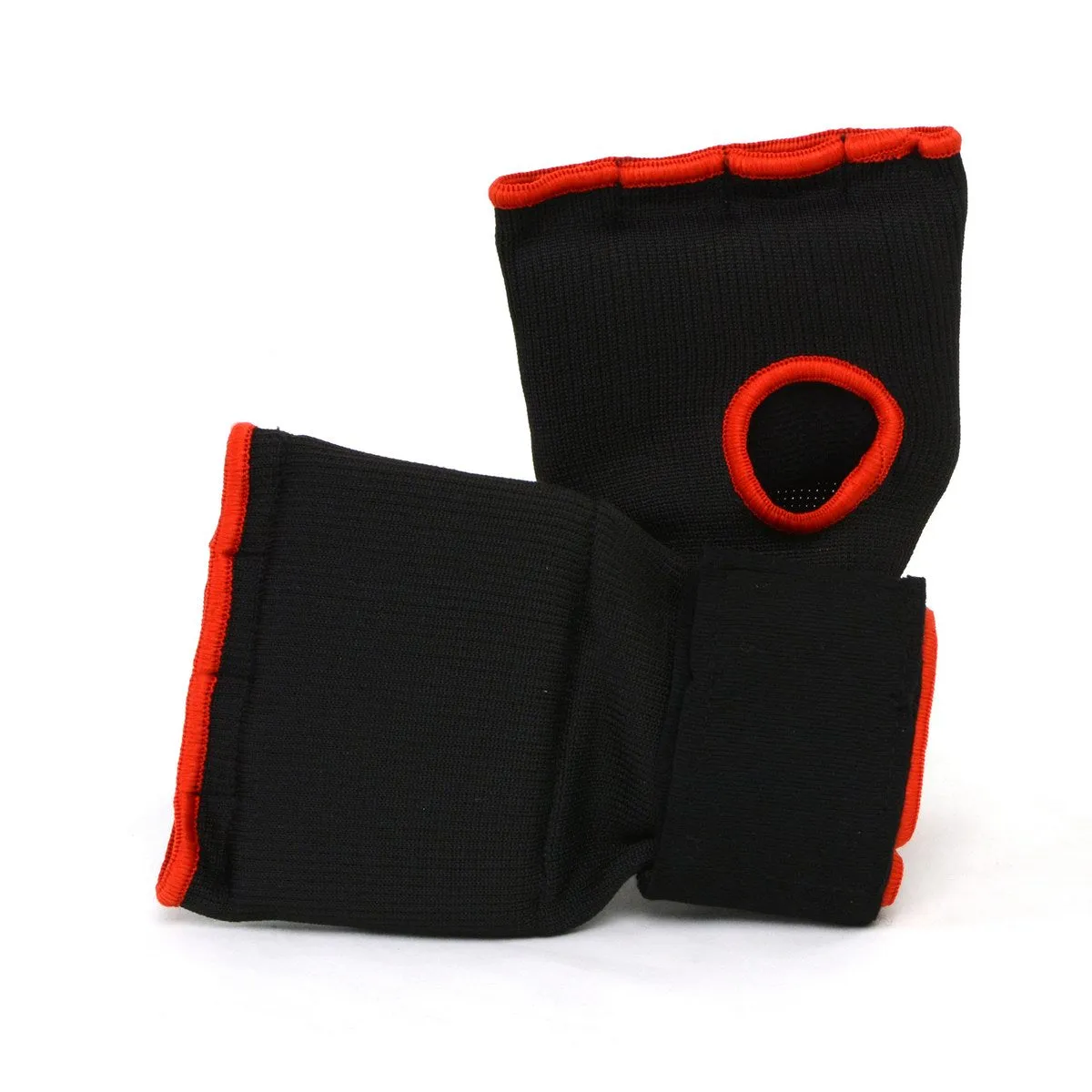 X-Fitness XF2003 Padded Inner Gloves Training Gel Hand Wraps for Boxing-BLACK