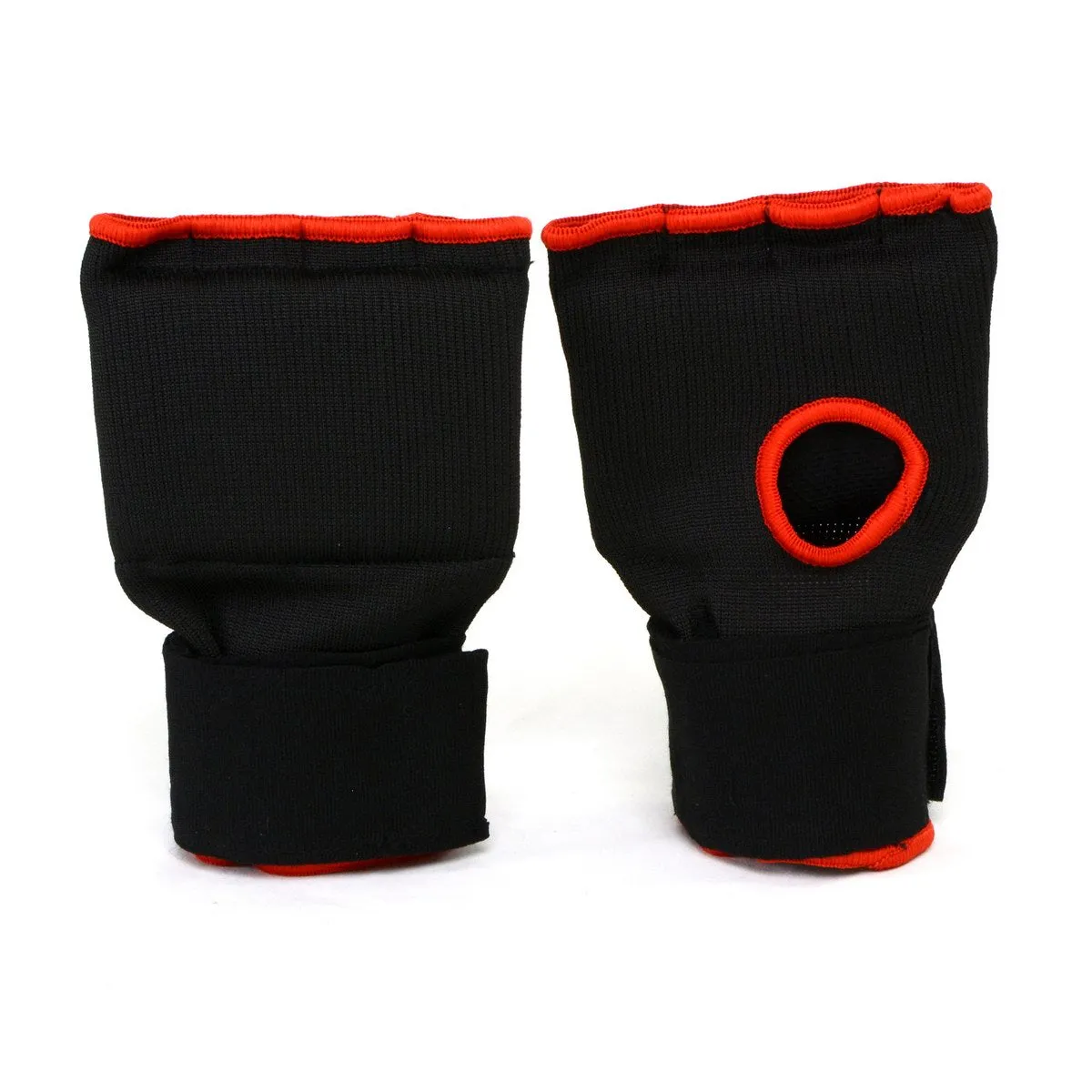 X-Fitness XF2003 Padded Inner Gloves Training Gel Hand Wraps for Boxing-BLACK