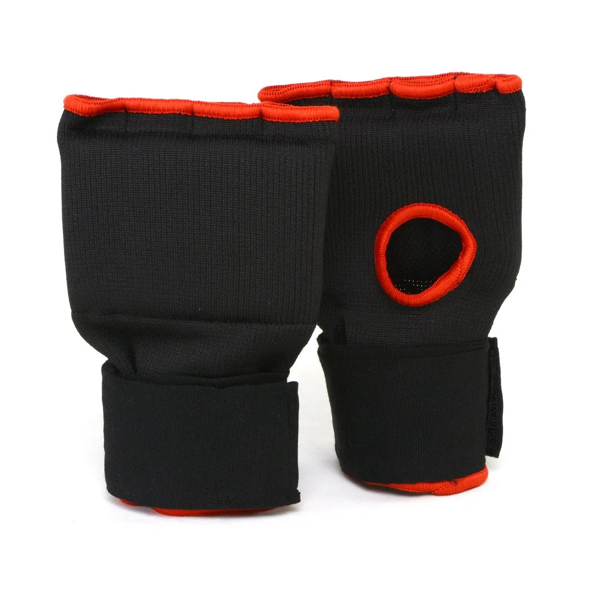 X-Fitness XF2003 Padded Inner Gloves Training Gel Hand Wraps for Boxing-BLACK